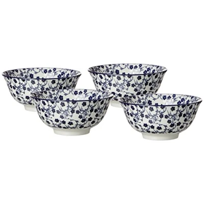 Afbeelding van Ritzenhoff &amp; Breker Mueslischaaltje ROYAL SAKURA geschikt voor de magnetron (set, 4 delig)