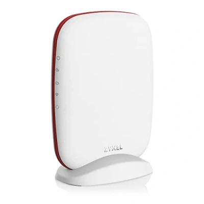 Afbeelding van Zyxel SCR50AXE EU0101F draadloze router Gigabit Ethernet Tri band (2,4 GHz / 5 6 GHz) Wit