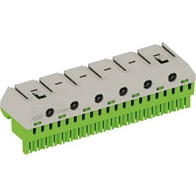 Afbeelding van Striebel &amp; John ZK206G PE Quick Steckklemme, 20x1,5 4mm², 6x2,5 25mm², gelb grün (2CPX062762R9999)
