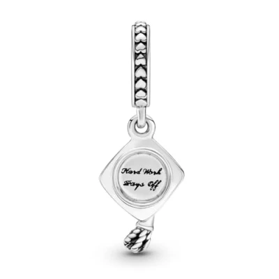 Afbeelding van Pandora 791892 Afstudeerhoed Hangende Bedel inStock horloge Zilverkleur