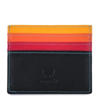 Afbeelding van Mywalit Small Oystercard Holder Pasjeshouder Black Pace N Meerkleurig