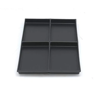 Afbeelding van BISLEY MultiDrawer Ladeinzet A4 4 vakken voor alle DIN laden, metaal, 800 kunststof, 36,5 x 23,7 2,7 cm