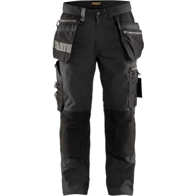 Afbeelding van Blaklader Werkbroek met stretch 1590 1343 Donkergrijs/Zwart