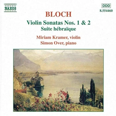 Afbeelding van Miriam Kramer &amp; Simon Over Bloch: Violin Sonatas Nos. 1 2 (CD)