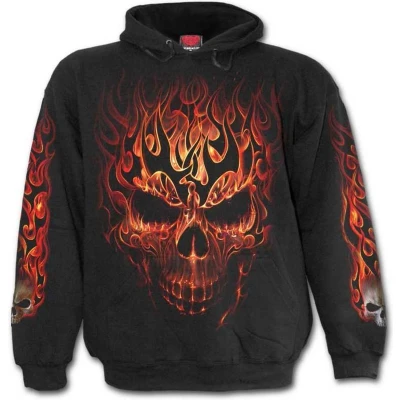 Afbeelding van Spiral Kinder hoodie/trui S SKULL BLAST Zwart