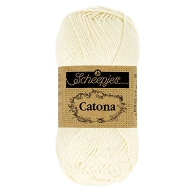 Afbeelding van Scheepjes Catona 10gr 130 Old Lace