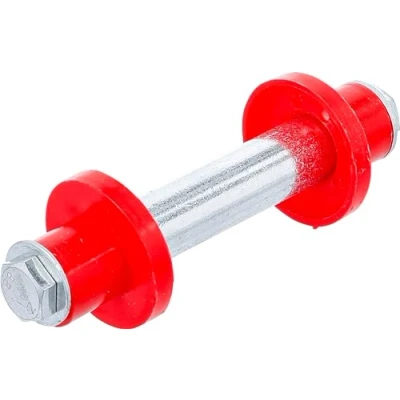 Afbeelding van BGS Diy 81951 Assenset voor kruiwagenwiel, 128 mm, Ø 20 met 2 afstandshulzen