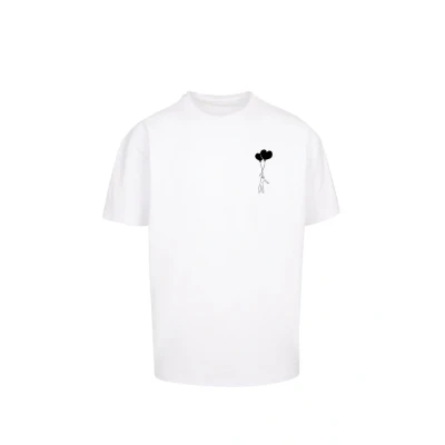 Afbeelding van Merchcode LOVE IN THE AIR Heavy Oversize Tshirt print, Heren, Maat: XXL, White