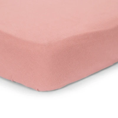 Afbeelding van Little Dutch Hoeslaken Ledikant Pure Pink Blush