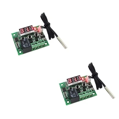 Afbeelding van Fasizi 2 stks 50 110 C W1209 DC 12 V Digitale Mini Thermostaat Temperatuur Controller Schakelaar Sensor Module