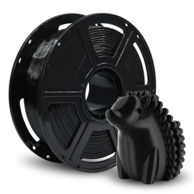 Afbeelding van Flashforge PETG Filament 1,75 mm, 1 kg (2,2 lbs) 3D printerfilament, perfect voor buiten en langdurig gebruik, zwart