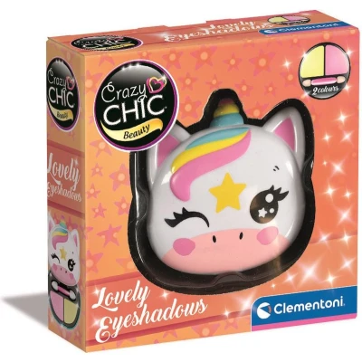 Afbeelding van Clementoni Crazy Chic Oogschaduw in Make up Doosje Eenhoorn
