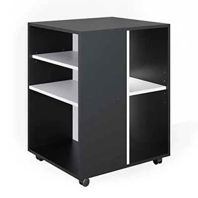 Afbeelding van Vicco Rolcontainer , Antraciet/Wit, 59.4 x 52.6 cm