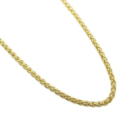 Afbeelding van Vossenstaart ketting goudkleurig 316L staal 65 cm 3 mm