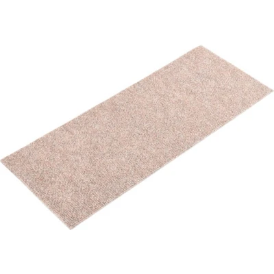Afbeelding van 15 st Trapmatten zelfklevend rechthoekig 60x25 cm lichtbruin