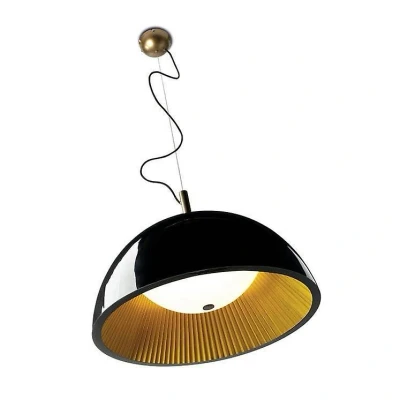 Afbeelding van LEDS C4 Umbrella hanglamp, zwart, Ø 60 cm