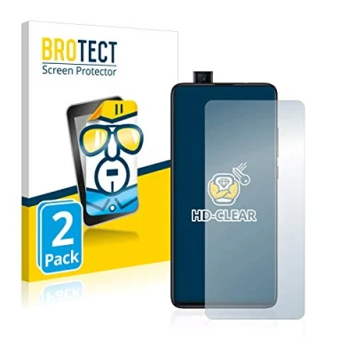 Afbeelding van BROTECT (2 Stuks) Schermbeschermer voor Xiaomi Mi 9T Pro Screen Protector Transparant
