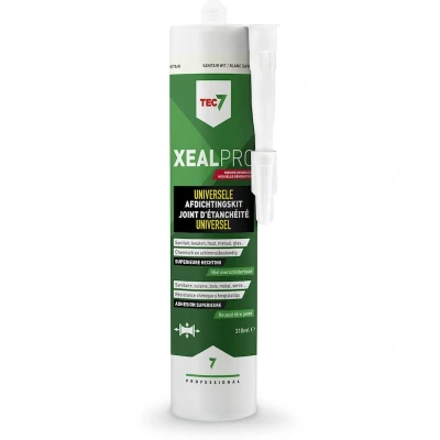 Afbeelding van Tec7 XealPro Afdichtingskit Sanitair Wit 310 ml Bij aankoop vanaf 24 st. een gratis koeltas twv 19,95