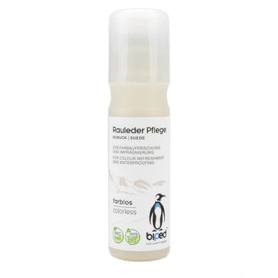 Afbeelding van biped Suèdeverzorging Kleurverfrissing en impregnatie Velours nubuck stick met opbrengspons 75 ml z2790 (kleurloos)