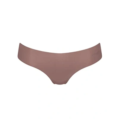 Afbeelding van Sloggi 2P ZERO Microfibre 2.0 Hipstring Bruin Large Dames