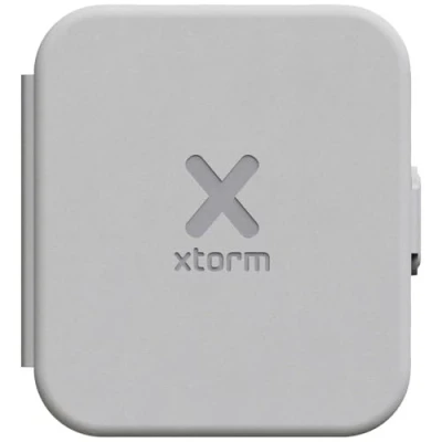 Afbeelding van Xtorm 2 in 1 Draadloze Oplader iPhone 15W Wireless Charger Opvouwbaar Design Geschikt voor o.a. iPhone, Airpods en Apple Watch Grijs