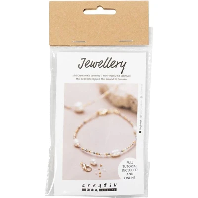 Afbeelding van Creativ Company Mini Hobbyset Sieraden Armband en Ketting met Sluiting