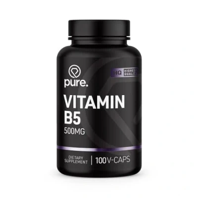 Afbeelding van Vitamine B5 500mg 100v caps