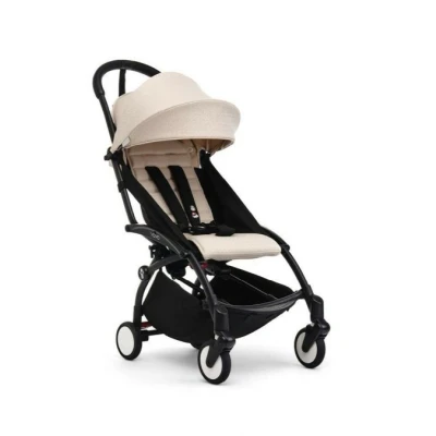 Afbeelding van BABYZEN YOYO² Buggy 6+ Black Bonpoint Beige