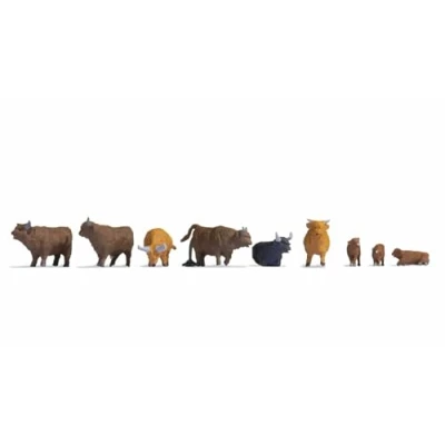 Afbeelding van NOCH 15728 H0 Schotse hooglanders figuren Kant en klaar model