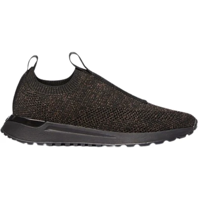 Afbeelding van Michael Kors Bodie SLIP ON Sneakers laag, Dames, Maat: 38, Black/bronze Textiel