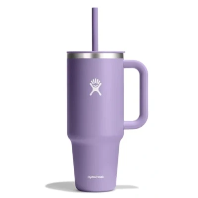 Afbeelding van Hydro Flask Reis tumbler 1180 ml (40 oz) met sluitbare druk rietdeksel Roestvrij staal Dubbele wand vacuümgeïsoleerd Spatbestendige deksel BPA vrij Moonshadow