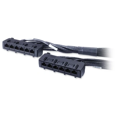 Afbeelding van APC 33ft Cat6 UTP, 6x RJ 45 netwerkkabel Zwart 10 m