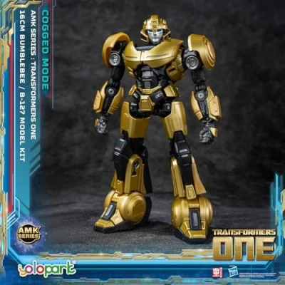 Afbeelding van YOLOPARK Bumblebee Transformers Toy (B 127) Cogged Mode, 6,3 inch sterk gelede transformatoren één actiefiguren, geen transformer speelgoed voor kinderen vanaf 8 jaar