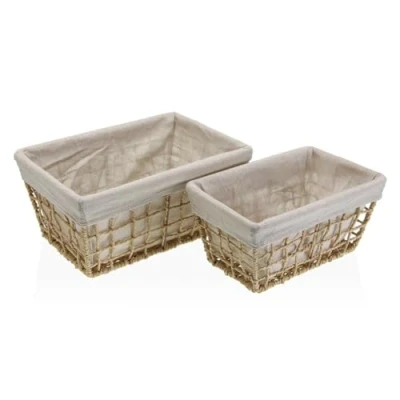Afbeelding van Wasmand Versa Nadir Bruin Zeealgen 22 x 15 32 cm