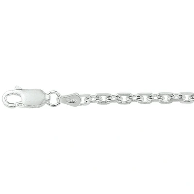 Afbeelding van Zilveren Ketting Anker Geslepen 2,8 mm x 50 cm lang