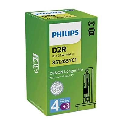 Afbeelding van D2R Philips Longerlife Xenon met 4+3 jr Garantie 85126SYC1