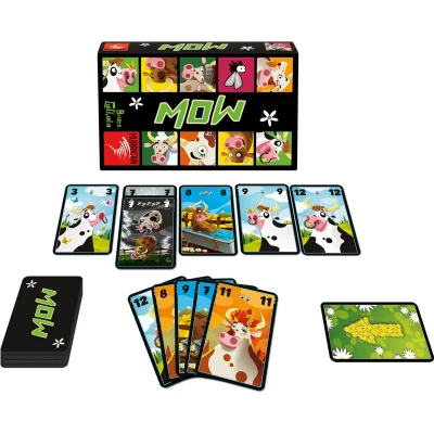Afbeelding van Hurrican, Mow (editie 2022), familiespel, kaartspel, 2 10 spelers, vanaf 7+ jaar, 15 minuten, Duits