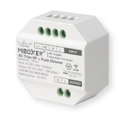 Afbeelding van Dimmer Module AC Triac RF+Push MiBoxer