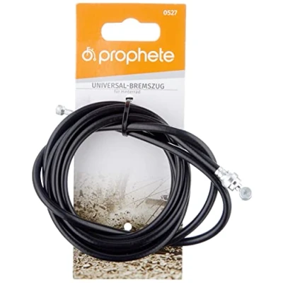 Afbeelding van Prophete Universele remkabel voor achterwiel, remdeel, lengte 160 cm, kleur zwart