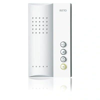 Afbeelding van Schneider Electric TwinBus Indoor Station (brand Ritto Huistelefoon / handsfree intercom unit white, Binnenpost deurcommunicatie, Verkoop per: 1 x stuk 1723070, 4026529027546, 10092381, 01508809 Met video: Nee Spreekpost zonder hoorn: Ja