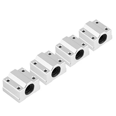 Afbeelding van 4 stks SCS8UU lineaire kogellager CNC schuifbus, 8 mm schuifblok, voor 3D printer