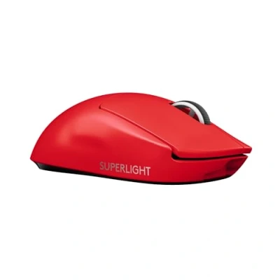 Afbeelding van Logitech G Pro X Superlight Draadloze Gaming Muis Rood