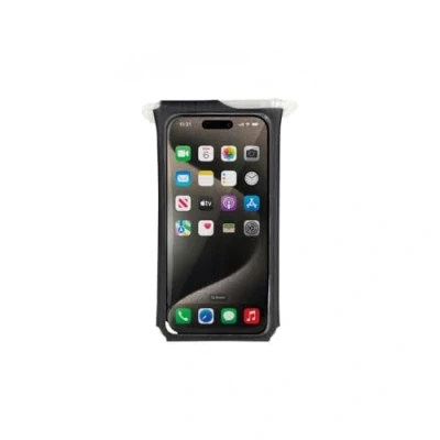 Afbeelding van Topeak Drogzak voor telefoon tot 6,7 inch scherm, waterdichte telefoonhoes gebruik op fiets, zwart