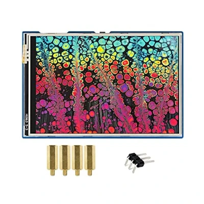 Afbeelding van for Raspberry Pi Pico Display 3.5inch Touch Module 480x320 Pixels 65K Colors LCD IPS Screen with Resistive Controller XPT2046, ILI9488 Driver, Using SPI Bus