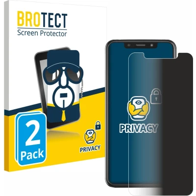 Afbeelding van BROTECT privacy screenprotector voor Motorola One Folie Beschermfolie Blauwlichtfilter (2 Stuks)