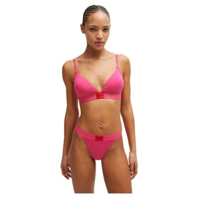 Afbeelding van HUGO BOSS dames Voorgevormde bralette met uitneembare vulling in de kleur Wit, maat: L