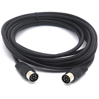 Afbeelding van Tomost Lange 8 pins DIN kabel mannelijk naar MIDI verlengsnoer voor Bang en Olufsen B&amp;O PowerLink mk 2 BeoLab (3 meter)