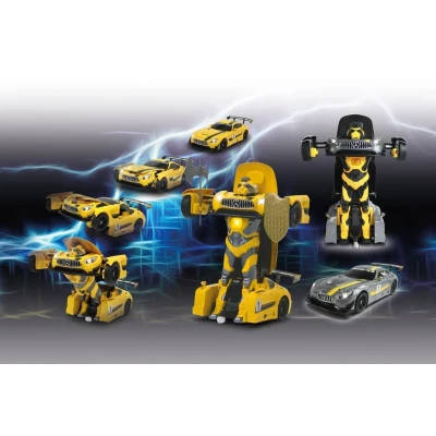 Afbeelding van Mercedes AMG GT3 RC Raceauto Transformer 2,4GHz 1:14 Geel