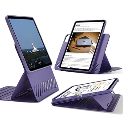 Afbeelding van ESR Hoes voor iPad Pro 11 (2022/2021/2020/2018), afneembare magnetische afdekking, verstelbare portret /landschapsstandaard met verhoogd displayzicht, 9 standhoeken, shift serie, blauw