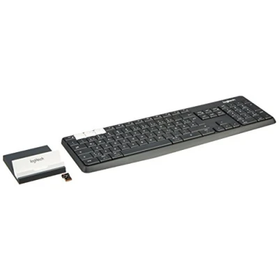 Afbeelding van Logitech K375s Keyboard, German Wrls keyboard &amp; stand combo, 920 008168